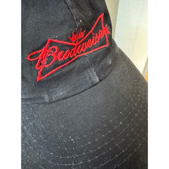 Budweiser Black Lightweight Cotton Cap - Picture 6 of 8
